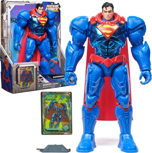 Metal Force Superman DC Comics figura, 30 cm