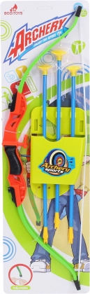 Gyerek íj nyilakkal, 60 cm