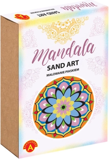 Homokképfestés – mandala