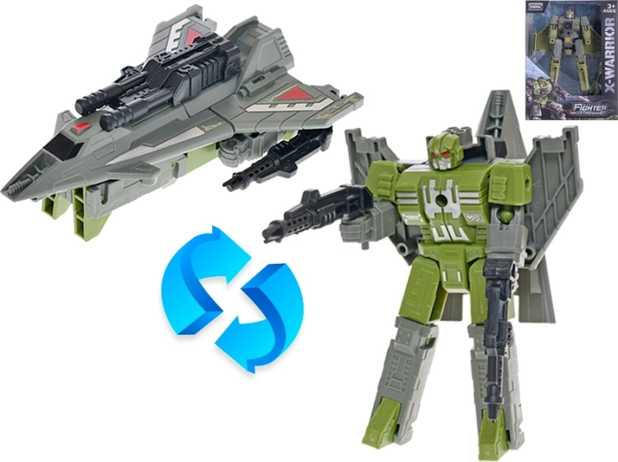 Átalakítható vadászgép – robot gyerekeknek