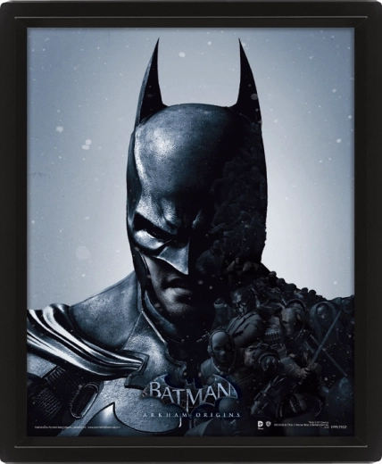 3D kép Batman keretben