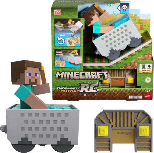 Minecraft RC bányakocsi Stevel