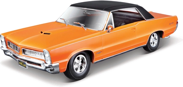 Maisto 1965 Pontiac GTO Hurst edition narancssárga autómodell 1:18
