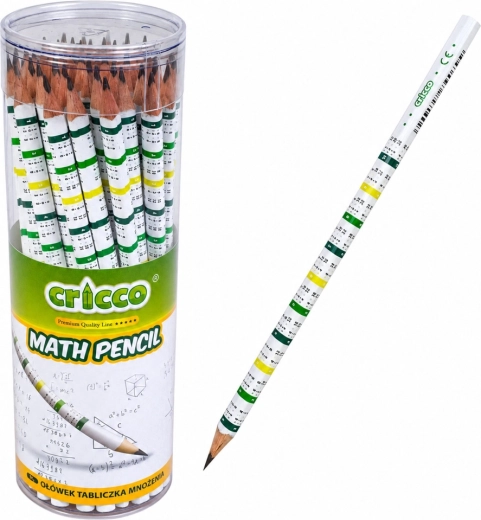 CRICCO HB háromszögletű ceruza szorzótáblával - 1 db