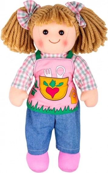 Bigjigs Toys textilbaba Elsie 34 cm