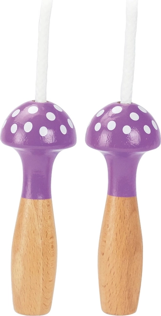 Lila pöttyös ugrókötél VILAC