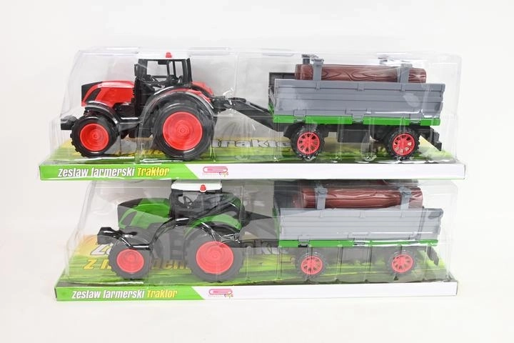 Traktor utánfutóval