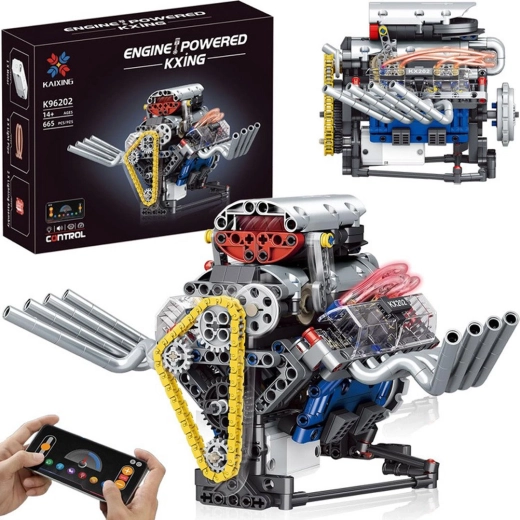 Mould King mini motor építőkészlet 665 darabbal