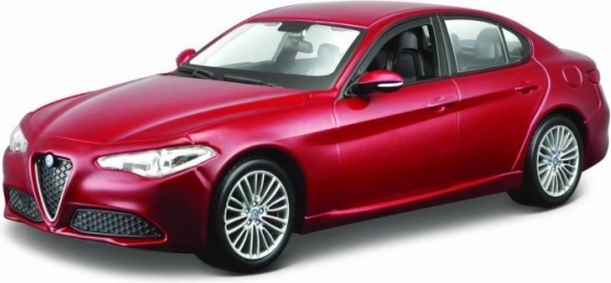 Fém modell Alfa Romeo Giulia 2016 piros 1:24