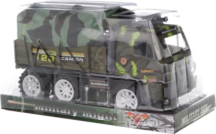 Katapultos katonai teherautó ponyvával, 23 cm