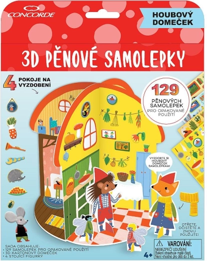 3D hab matricák Gombaház CONCORDE