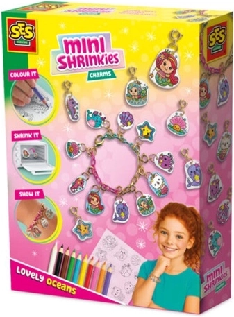 Ses Mini Shrinkies Charms Lovely Ocean – kreatív medálkészítő készlet
