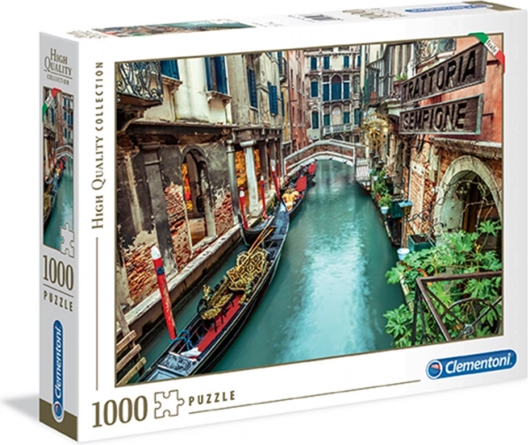 1000 darabos puzzle Velencei-csatorna
