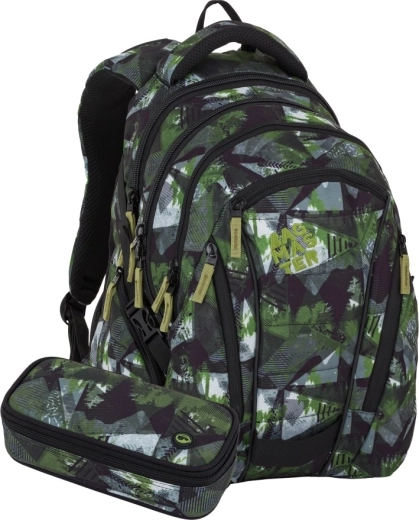 Bagmaster BAG 26 A zöld–szürke diákszett
