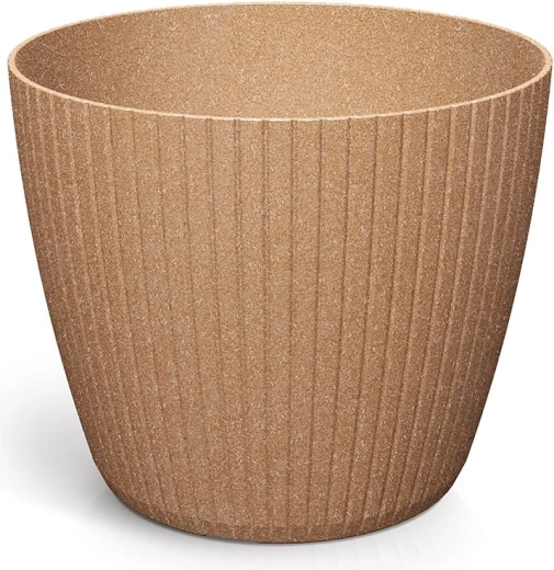 Lamia Eco Wood virágtartó 23,8 cm naturo