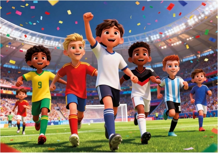 Educa puzzle Futballvilág 300 darab