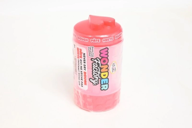 Wonder Factory never dry dough – modellező gyurma tárolódobozzal 4 az 1-ben