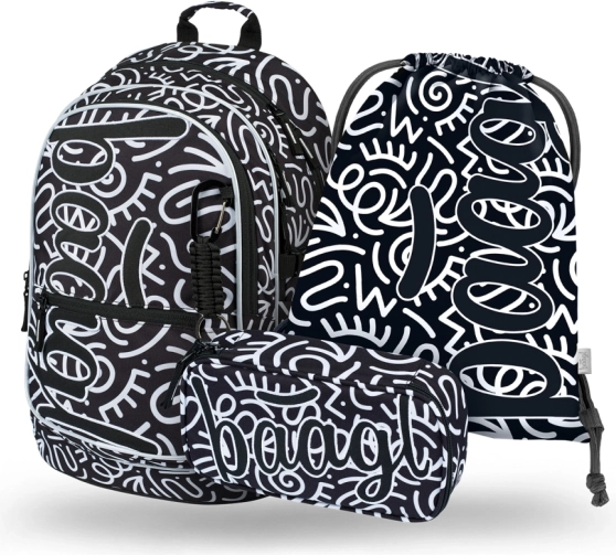 Baagl iskolai szett Core Element – hátizsák, tolltartó és tornazsák