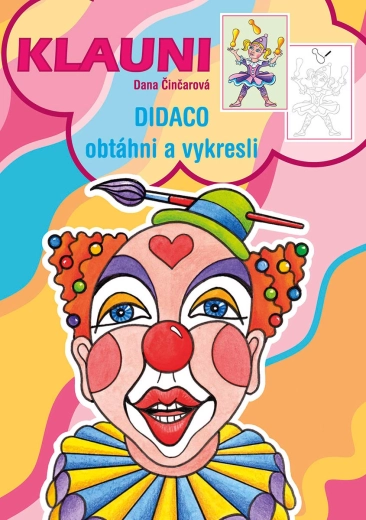 Akim didaco színező – bohócok - 1 db