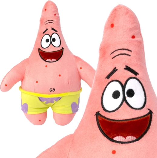 Plüss Patrick a SpongyaBob Kockanadrág című sorozatból, 33 cm