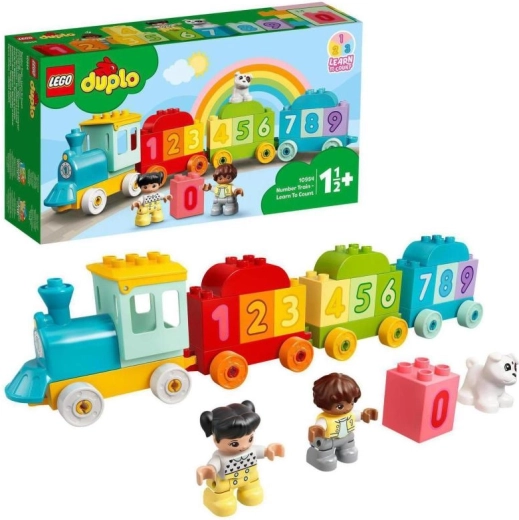 LEGO DUPLO Számos vonat – számolás tanulása