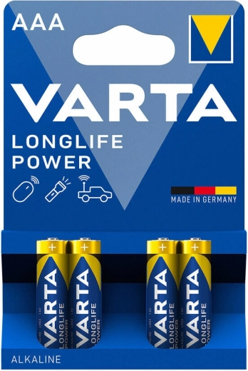 Varta Longlife Power alkáli elem AAA, 4 db