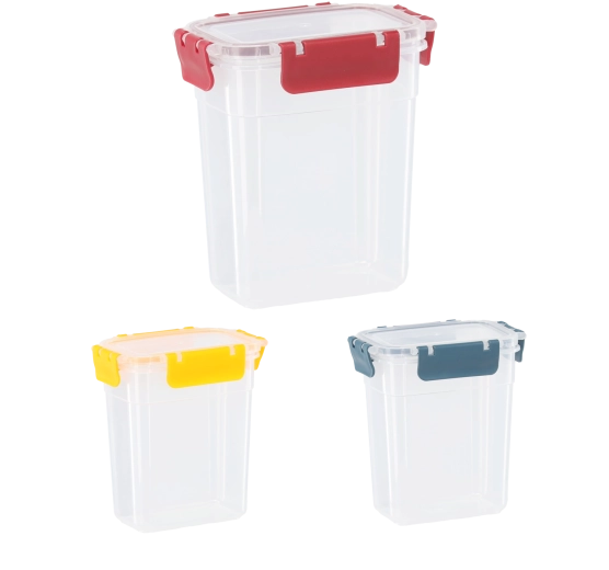 Clara téglalap alakú doboz 1100 ml, tömítős tetővel