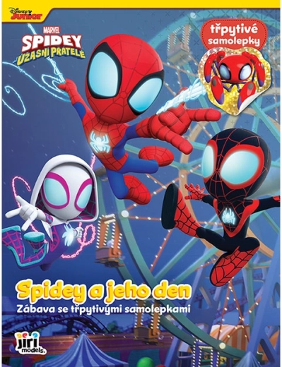 Spidey matricás könyv csillogó matricákkal