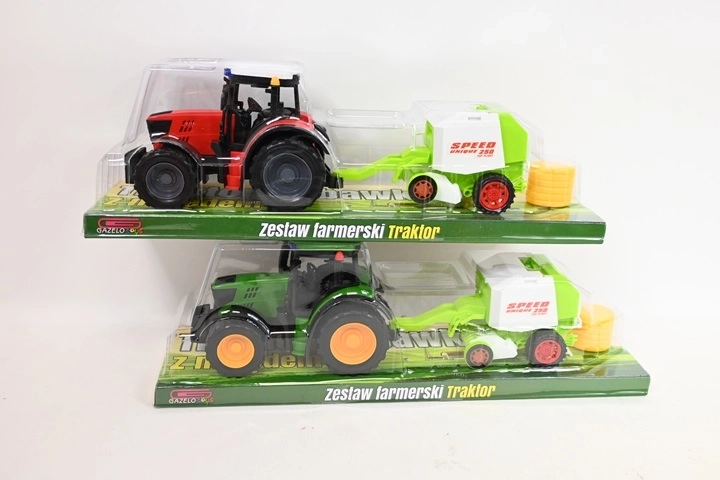 Traktor mezőgazdasági géppel