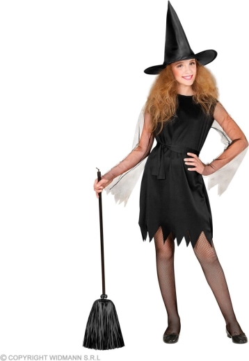 Boszorkány jelmez 140 cm