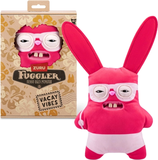 Fuggler Vacay Vibes Rabid Rabbit plüssfigura, 22 cm