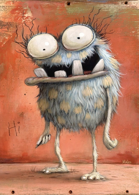 Heye puzzle Zozoville: Üdvözlet 1000 darab