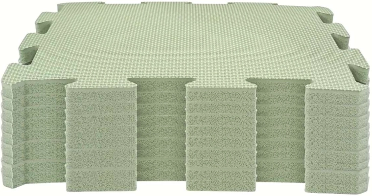 NIDO NIDO hab játék alátét puzzle 9 darab sage green