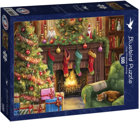 Bluebird puzzle Kellemes karácsonyi este 500 darabos