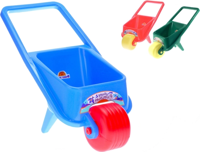 Gyermek műanyag talicska homokhoz 53 cm – 3 szín