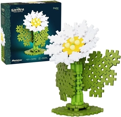 Mini waffle építőjáték Garden – százszorszép