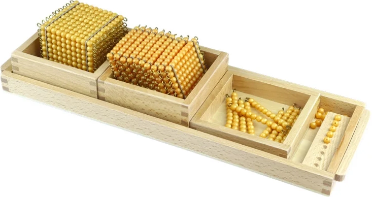 Moyo Montessori kilences játék tálcával