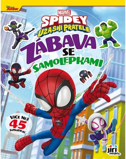 Spidey matricás foglalkoztató könyv – matrica móka