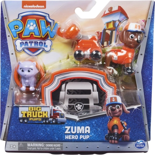 Spin Master Mancs Őrjárat Big Truck Pups Zuma – 2 figura kiegészítőkkel (szett)