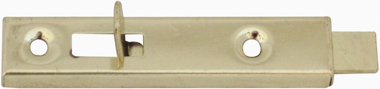 Bútorrögzítő tolózár 70 mm, nikkel