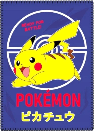 Pokémon polár flíztakaró 100 × 140 cm