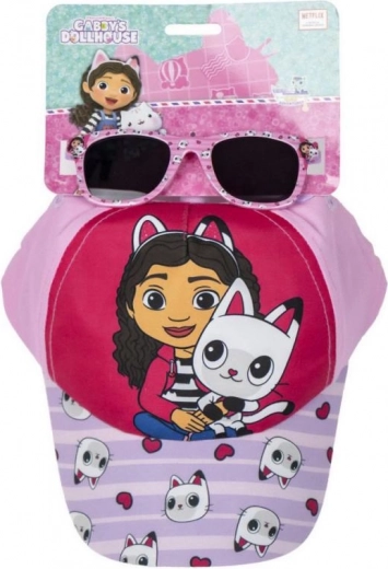 Gyerek sapka Gabby's Dollhouse szemüveggel