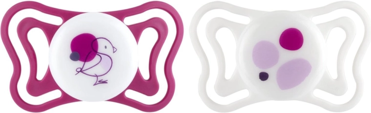 Chicco PhysioForma Light szilikon ortodontikus cumik rózsaszín 6–16 hó, 2 db