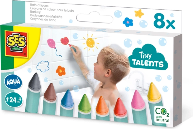 Tiny Talents fürdőkréták 8 db