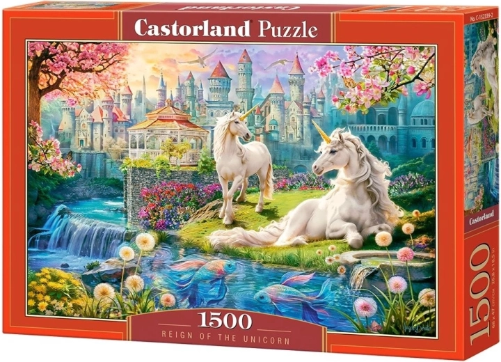 Castorland puzzle Egyszarvú Királyság 1500 darab