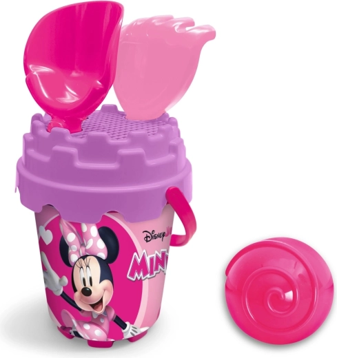 Minnie homokozó szett homokformával
