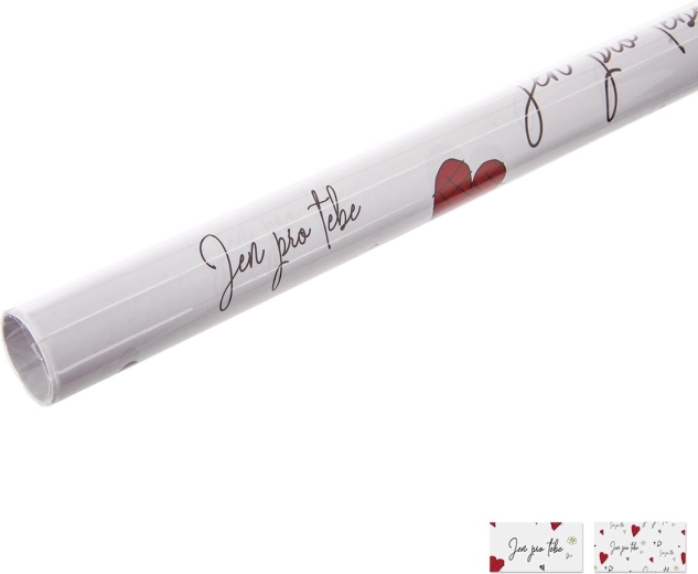 Csomagolópapír Csak neked – vegyes minták (CZ) 100 × 70 cm, 2 db