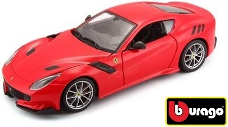 Bburago fém modell Ferrari F12 TDF piros 1:24