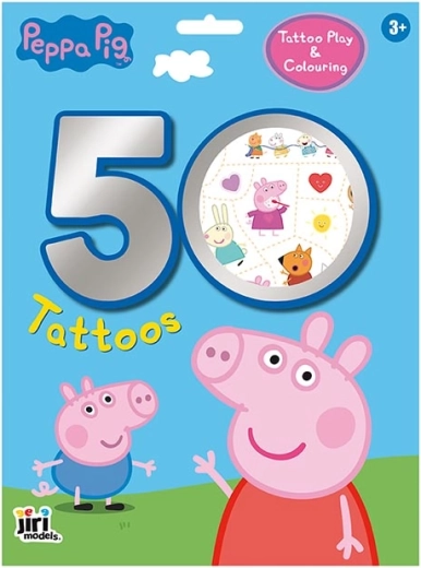 Peppa malac tetoválókészlet 50+