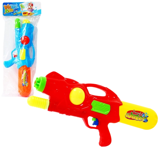 Vízpisztoly 42 cm – több színben